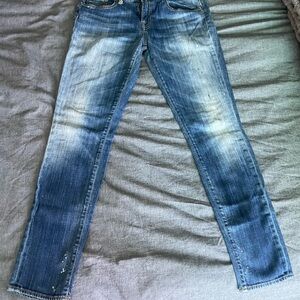 R13 Distressed Kate Skinny Jeans